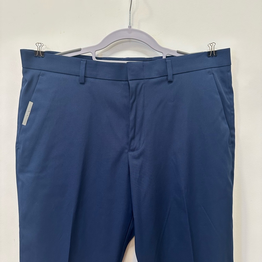 NWT Perry Ellis 30x33 Navy Dress Pants